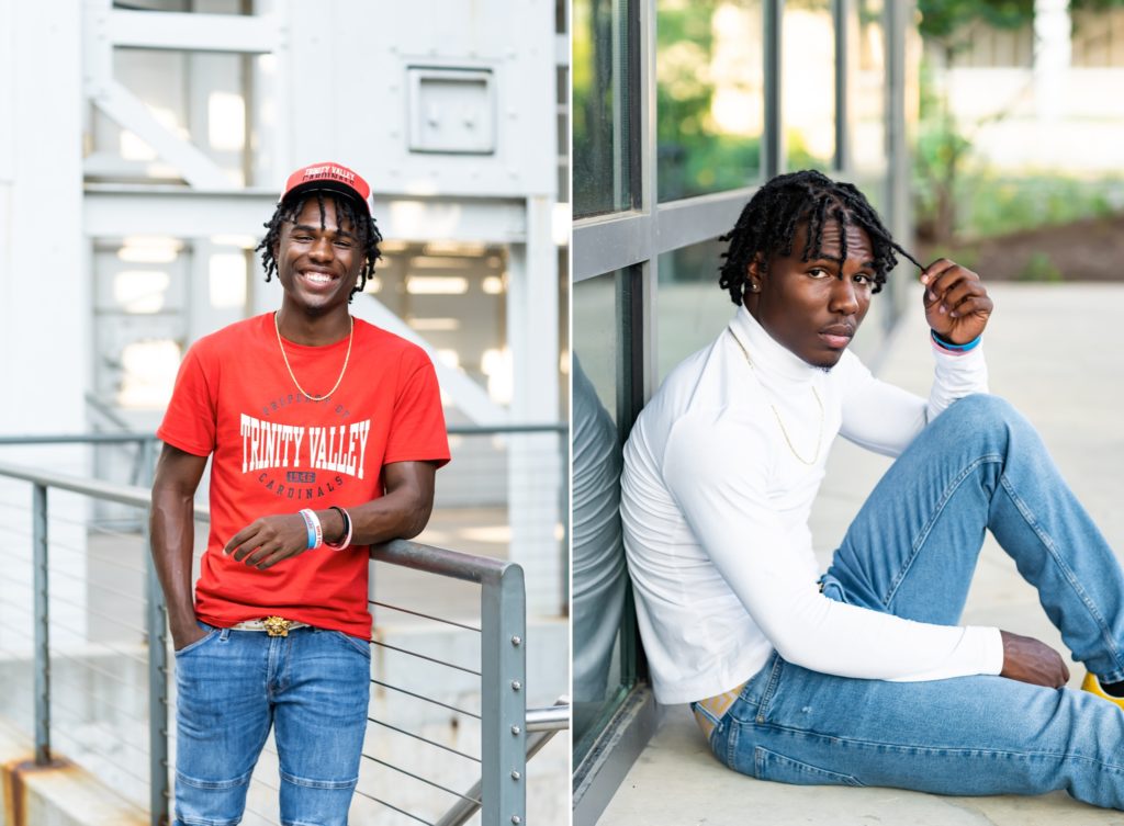 Downtown Austin Senior Guy Photoshoot